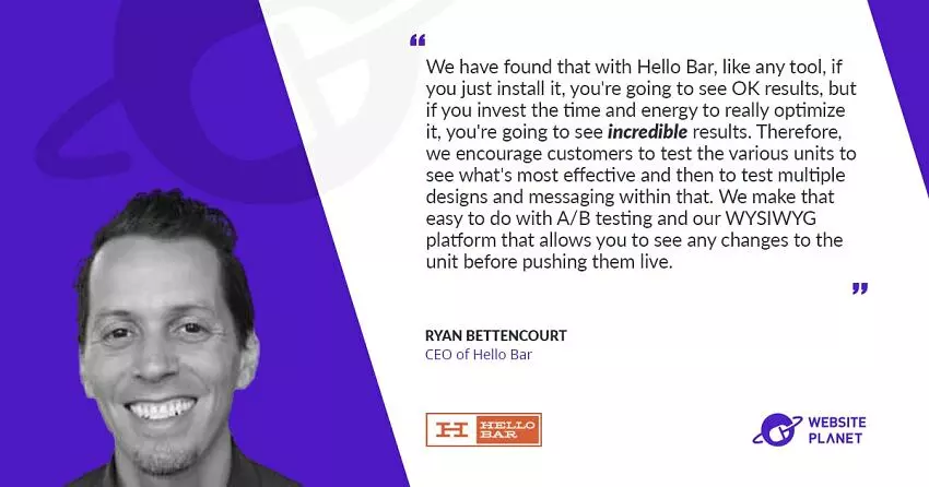 Convert Visitors into Customers with Hello Bar