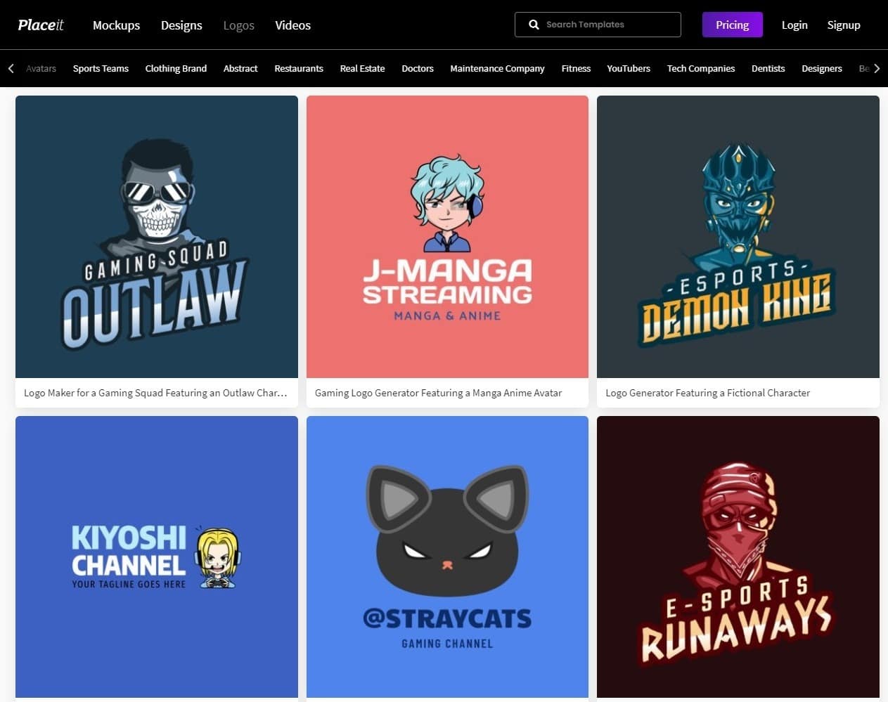 eSport Logo Maker by Placeit on Dribbble