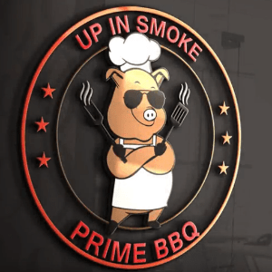BBQ logo - Up in Smoke