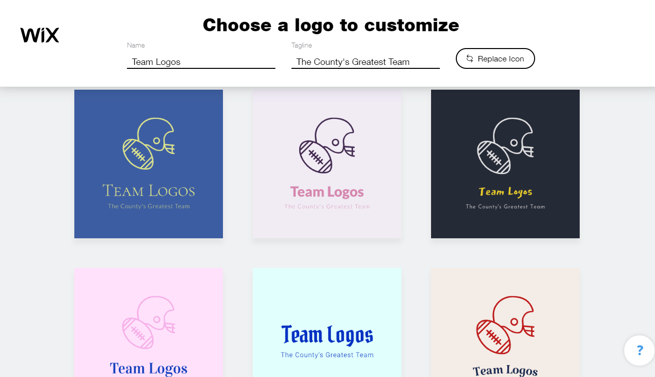 design your team logo