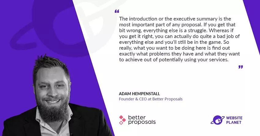 How to Write Better Proposals- Interview with Adam Hempenstall