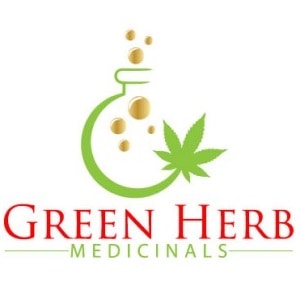 Weed logo - Green Herb