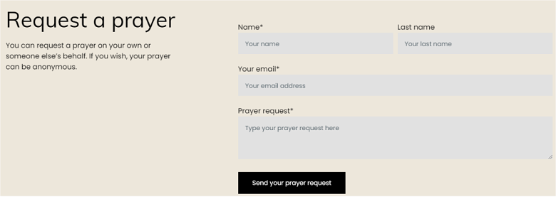 zyro-prayer-request-form