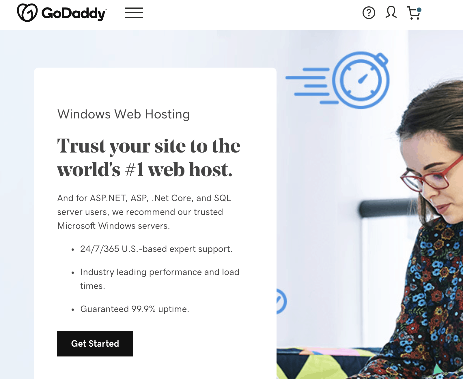 GoDaddy Windows Web Hosting