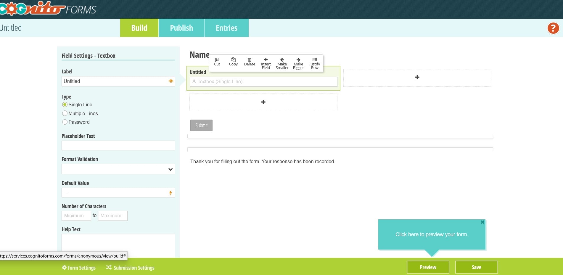 Cognito Forms Form Builder for WordPress