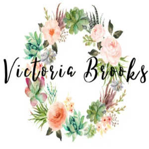 Flower logo - Victoria Brooks