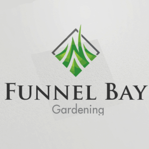 Landscaping logo - Funnel Bay