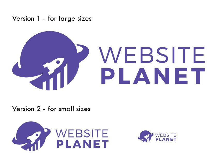 Website Planet logo from Designhil