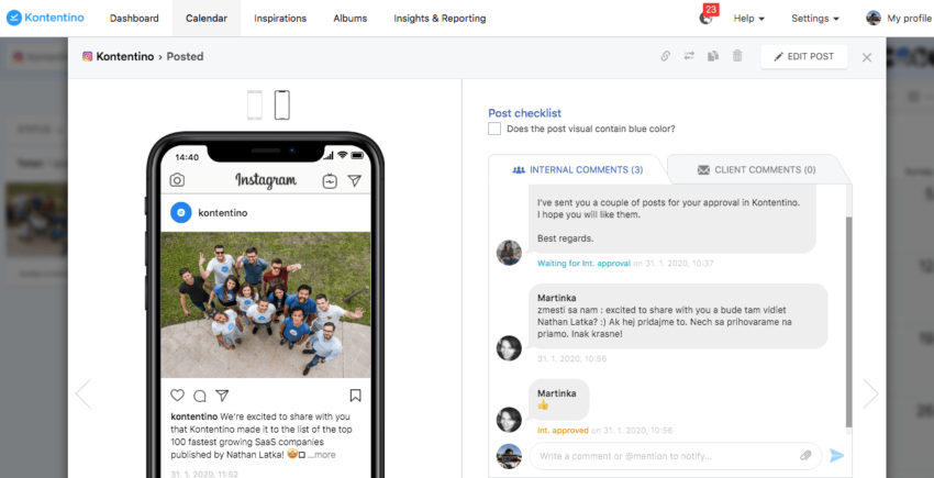 What Makes Kontentino a Great Instagram Management Tool?