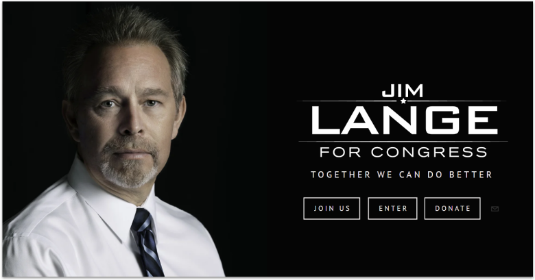 Jim Lange Political campaign website.