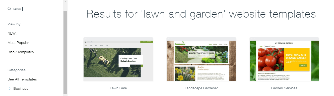 lawn care website