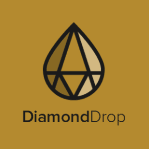 Diamond logo - DiamondDrop