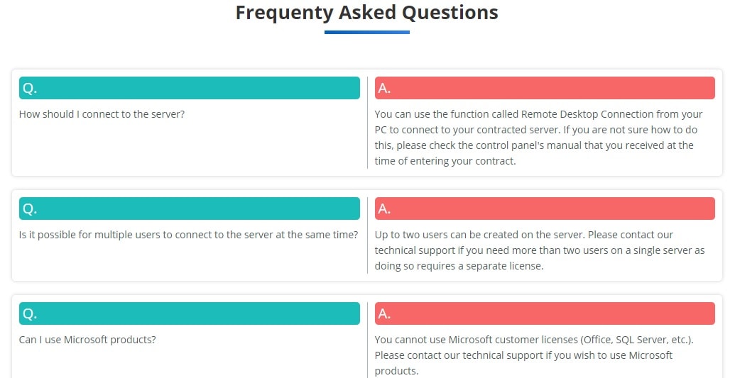 Winserver FAQ