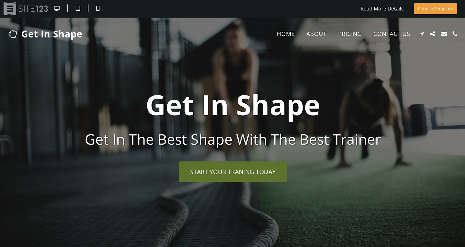 Website Builders for Personal Trainers 