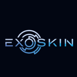 Futuristic logo - Exoskin