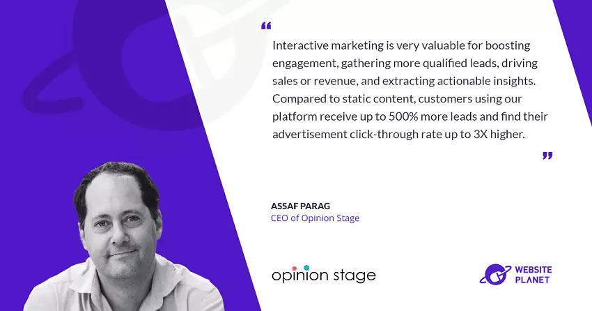 Opinion Stage Increases User Engagement with Interactive Experiences