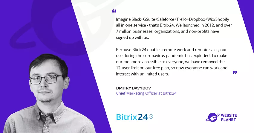 Bitrix24 – Free and Unlimited Online Business Solutions