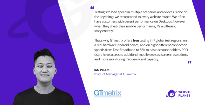 GTmetrix – Assuring Optimal Website Performance for All Your Users