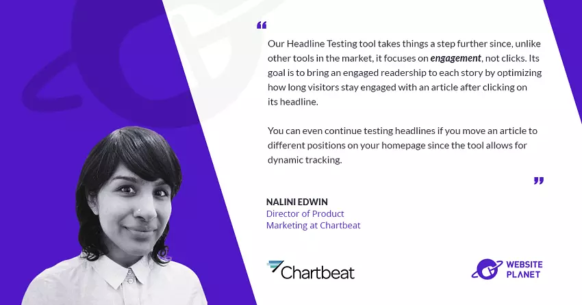 Chartbeat –  Analytics, Insights, and Optimization for Digital Content
