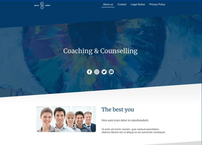 IONOS coaching template