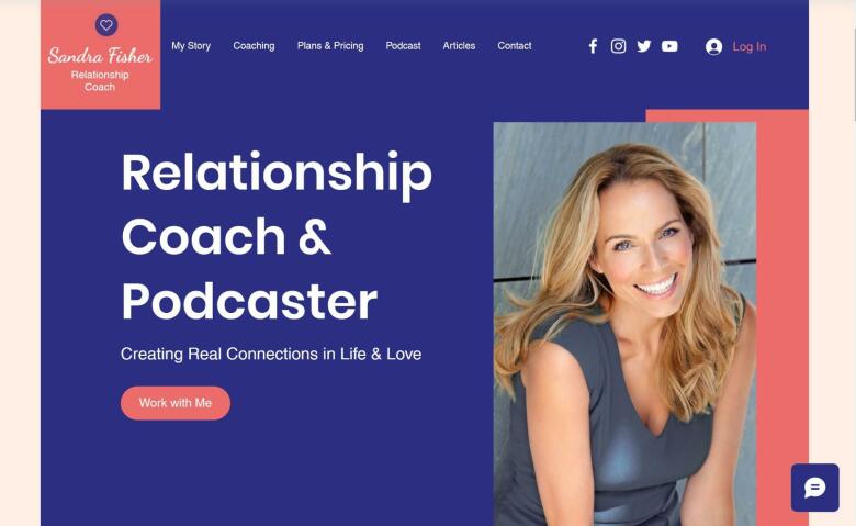 Wix Coaching Professional template