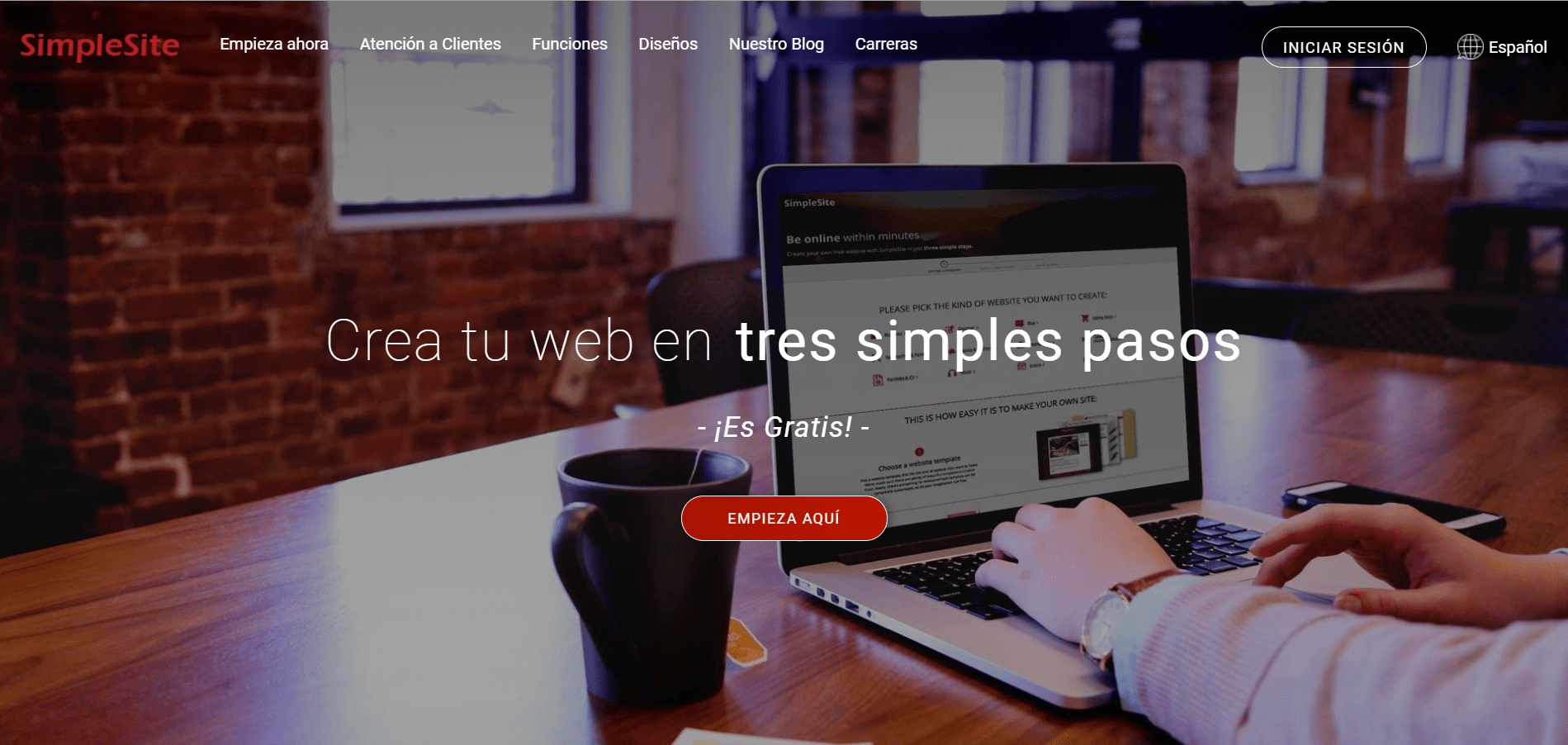 SimpleSite Homepage