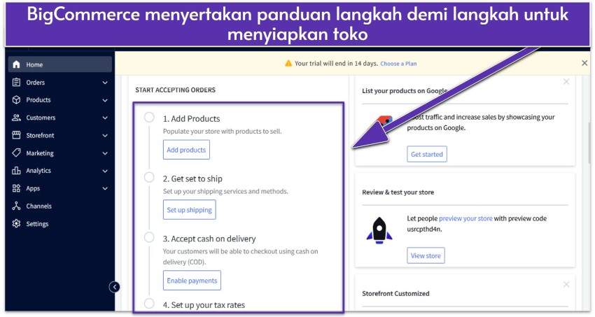 BigCommerce-dashboard-showing-a-setup-checklist-id