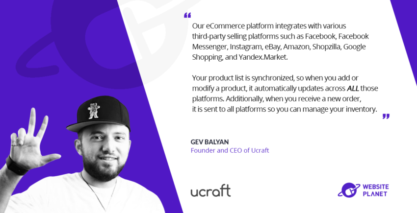 Ucraft – Intuitive Website and eCommerce Building for Non-Coders