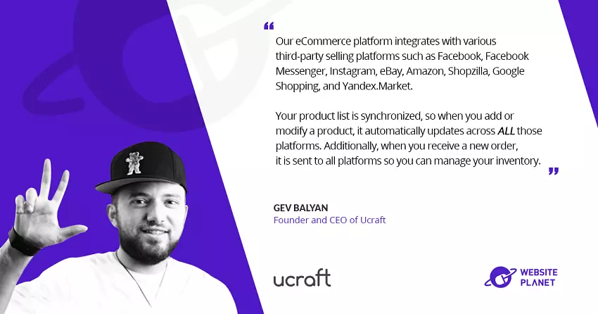 Ucraft – Intuitive Website and eCommerce Building for Non-Coders