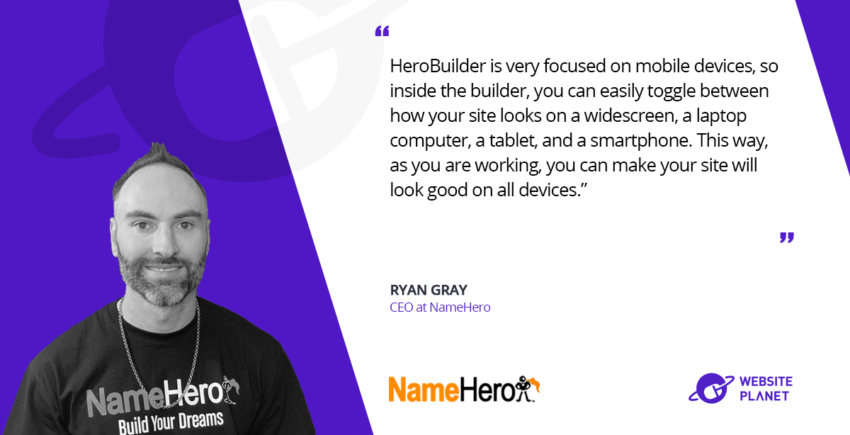 HeroBuilder – Create a Professional Website without Any Previous Experience