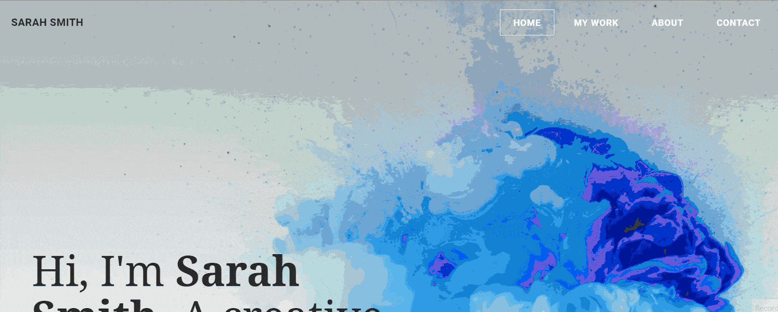 Weebly Susan Smith Birdseye 2 theme