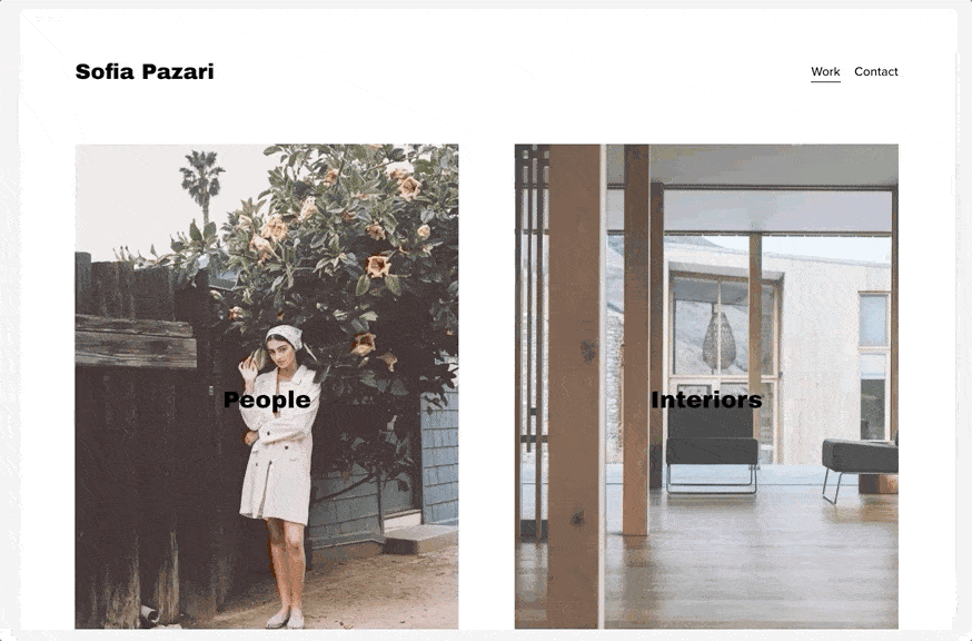 Pazari template by Squarespace