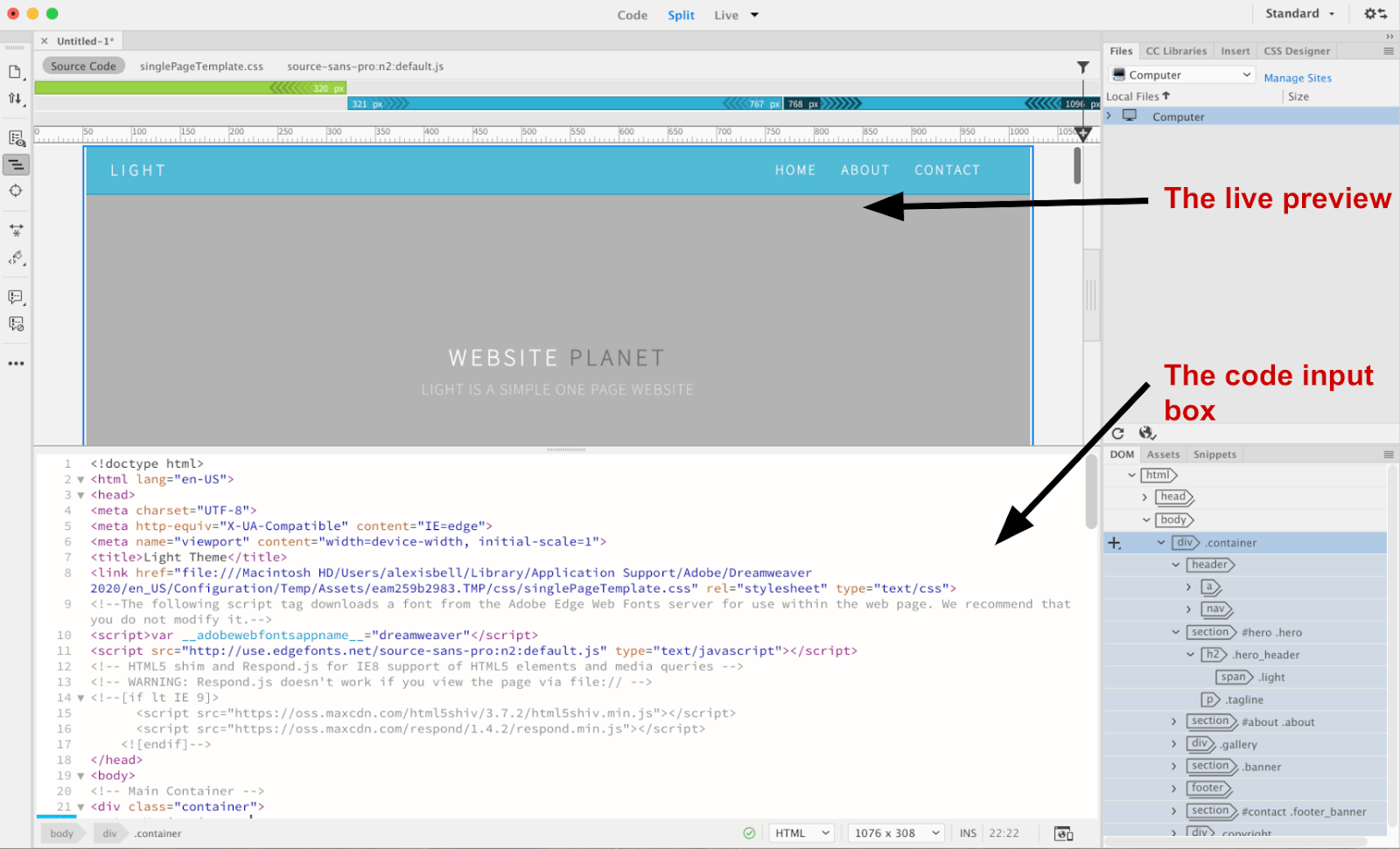 adobe dreamweaver vs wordpress