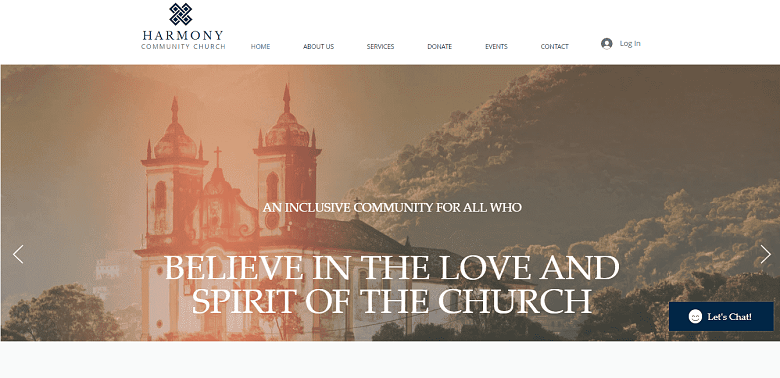 wix's-church-template