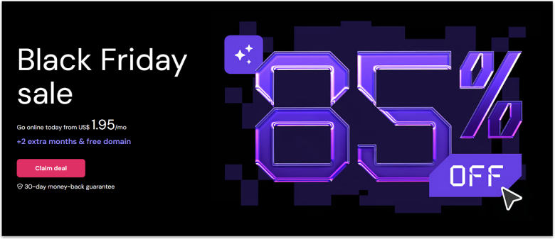 Hostinger Black Friday 2025 Deals.