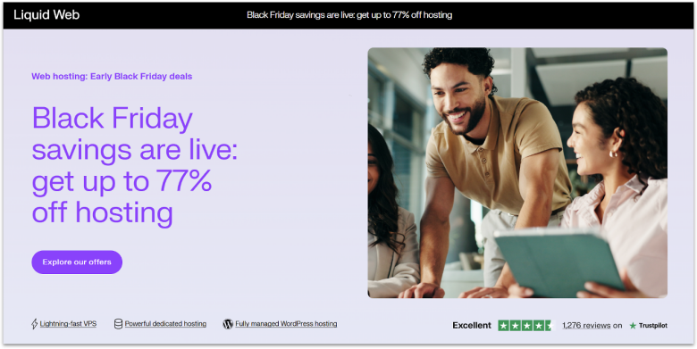 Liquid Web Black Friday Deals.