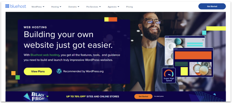 Bluehost Black Friday Deals.