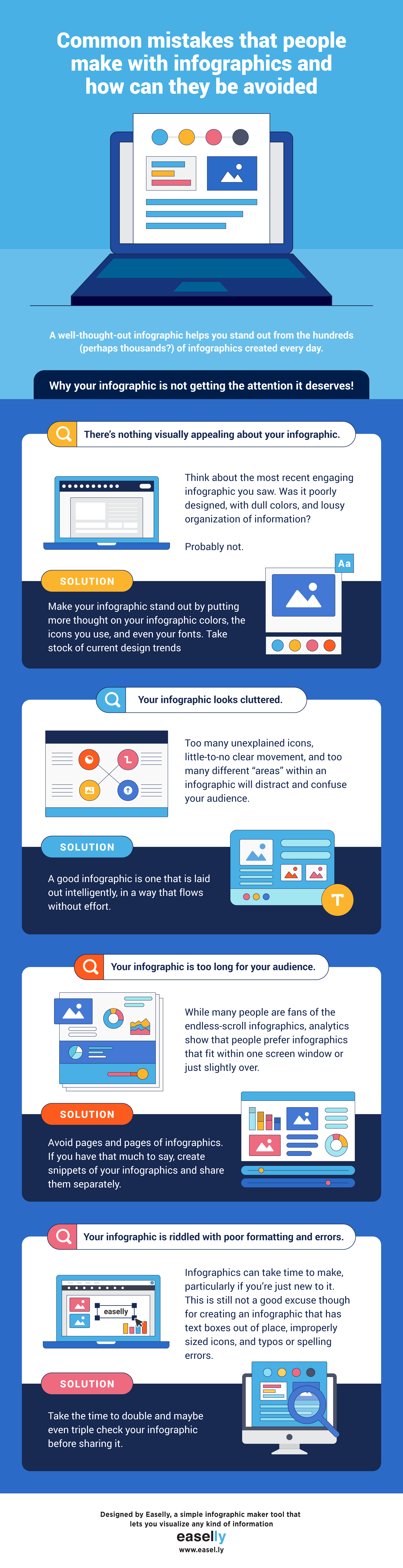 how to make an infographic with easelly