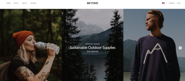 Shopify Beyond theme