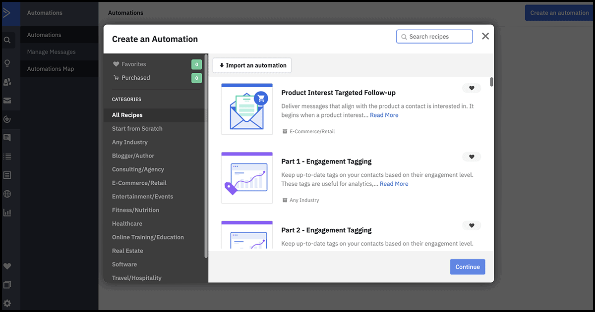 ActiveCampaign email automations