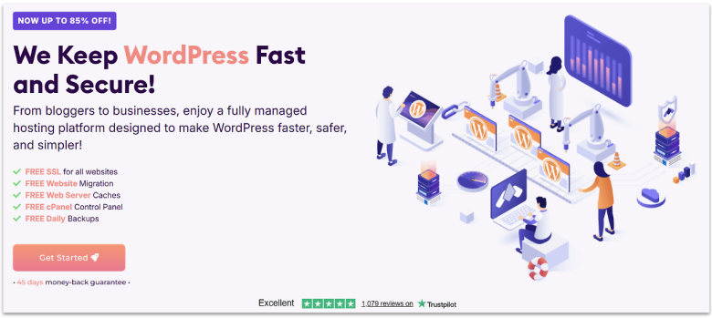 HostArmada WordPress Hosting.