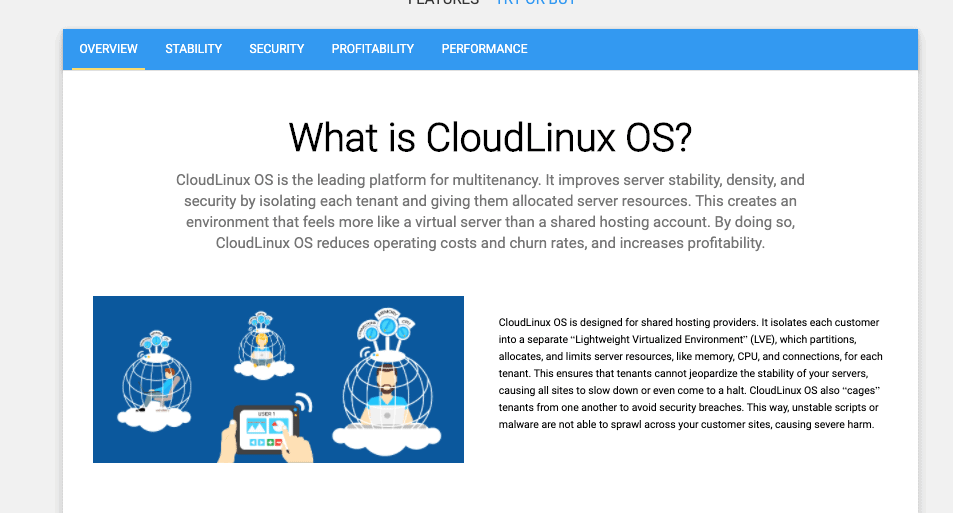 CloudLinux hosting Irish Domains