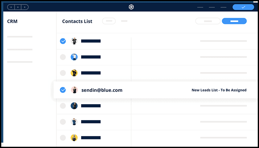 Sendinblue CRM