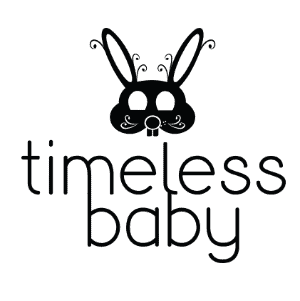 Typography logo - Timeless baby