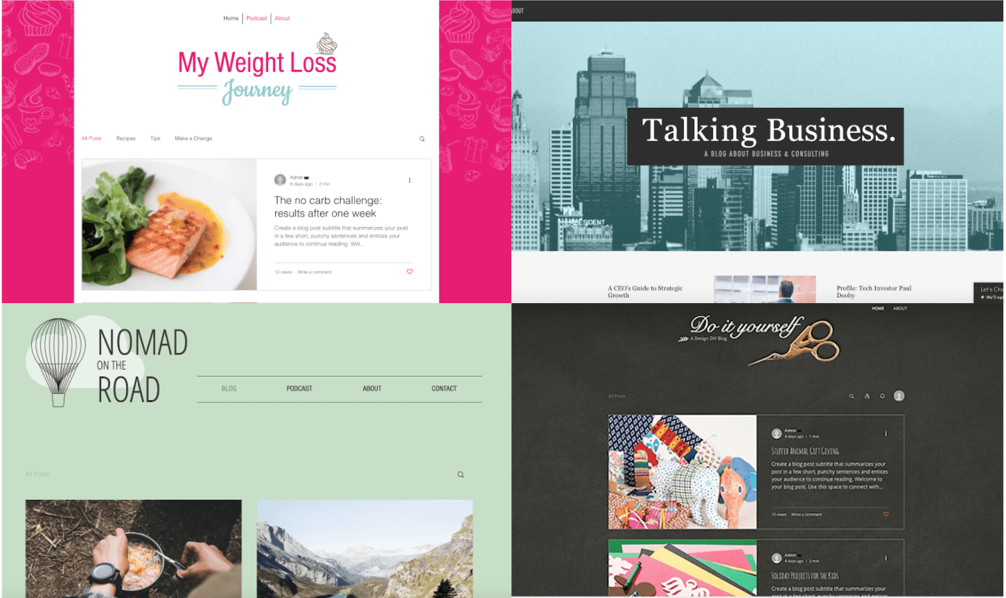 13 Best Wix Templates for Bloggers in 2024 (Plus 4 to Avoid)