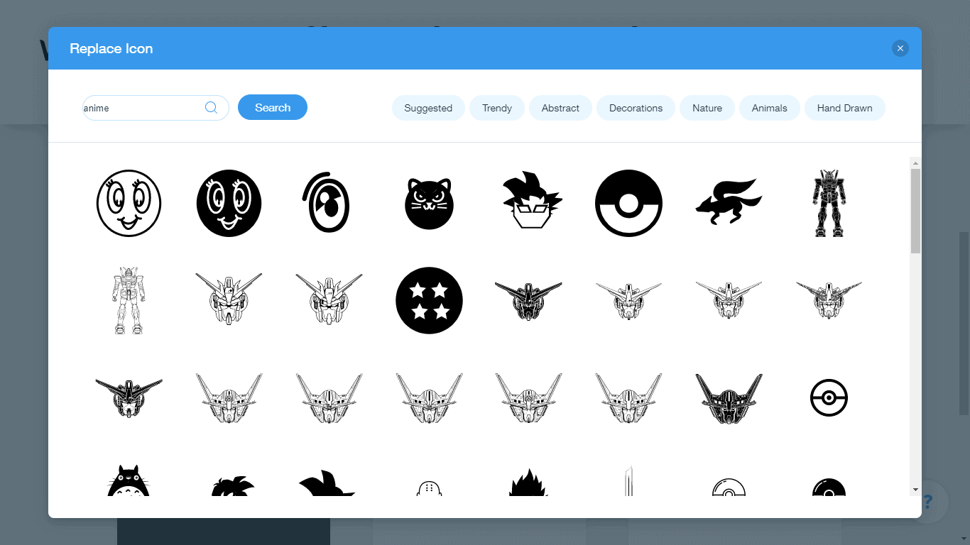 Anime Symbol Designs