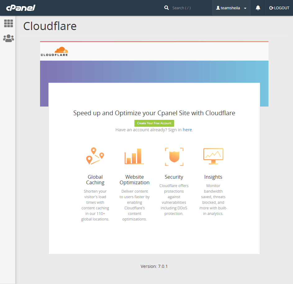 Cloudflare integration