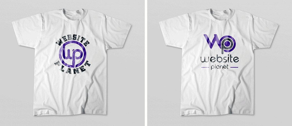 Fiverr seller Christy_anasraj's $25 T-shirt logo designs, examples 3 and 4