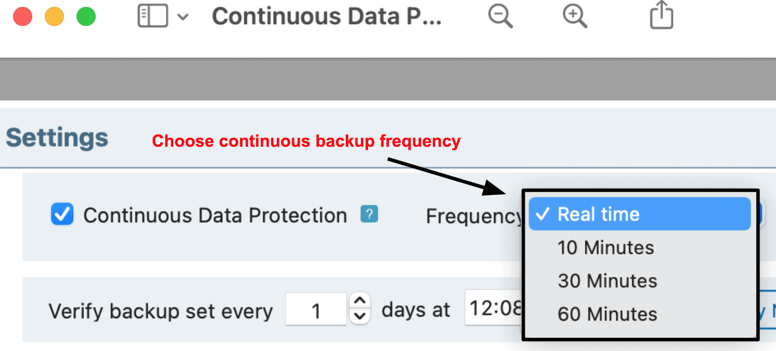 idrive express backup procedure