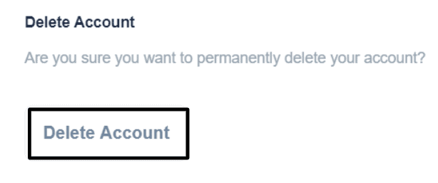 Bookmark Account Settings